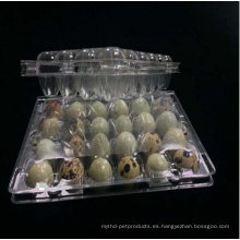 alta calidad 24 bandejas de huevo de codorniz / cartón de bandeja de huevo